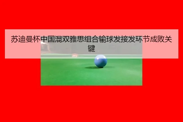 苏迪曼杯中国混双雅思组合输球发接发环节成败关键